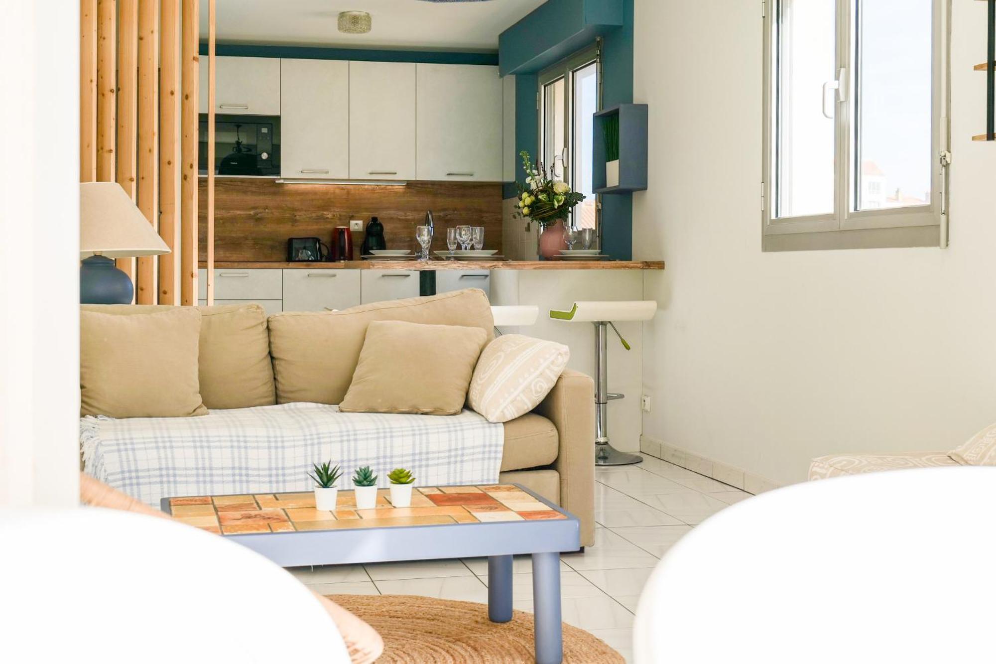Joli Appartement Idealement Situe A Deux Pas De La Grande Plage - 4 Pers Ле-Сабль-д'Олонн Екстер'єр фото